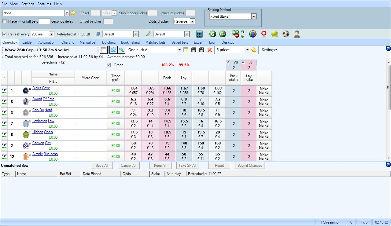 One Click Betting